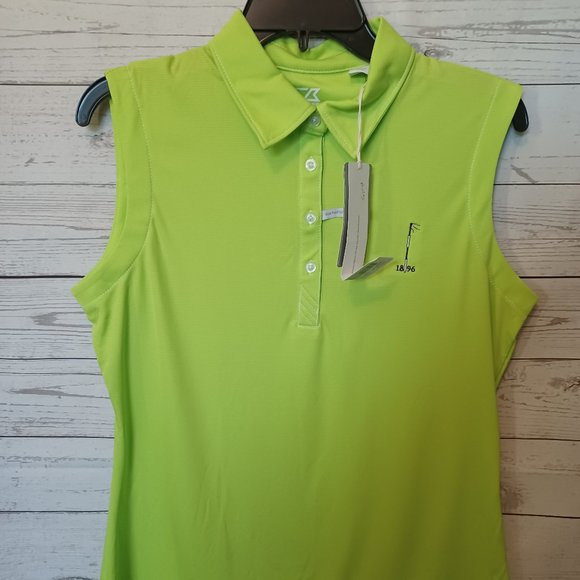 COPY - CUTTER & BUCK SLEEVELESS WOMEN'S SZ LARGE GOLF TOP